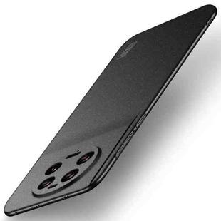 For Xiaomi 13 Ultra MOFI Fandun Series Frosted PC Ultra-thin All-inclusive Phone Case(Black)
