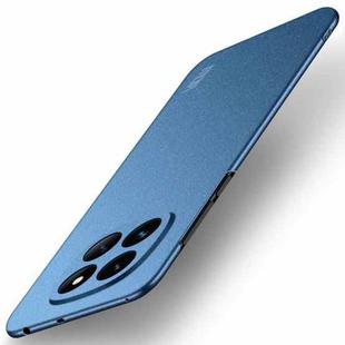For Xiaomi Redmi Note 14 Pro+ MOFI Fandun Series Frosted PC Ultra-thin All-inclusive Phone Case(Blue)