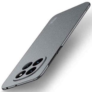 For Xiaomi Redmi Note 14 Pro+ MOFI Fandun Series Frosted PC Ultra-thin All-inclusive Phone Case(Gray)