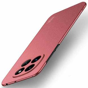 For Xiaomi Redmi Note 14 Pro+ MOFI Fandun Series Frosted PC Ultra-thin All-inclusive Phone Case(Red)