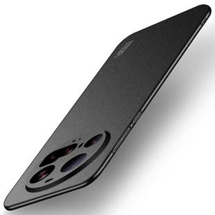 For Xiaomi 15 Ultra MOFI Fandun Series Frosted PC Ultra-thin All-inclusive Phone Case(Black)