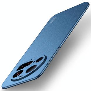 For Xiaomi 15 Ultra MOFI Fandun Series Frosted PC Ultra-thin All-inclusive Phone Case(Blue)