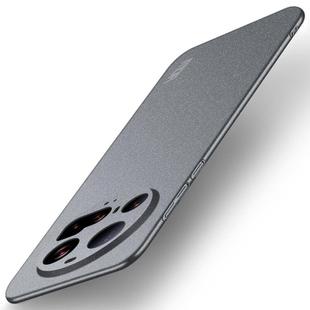 For Xiaomi 15 Ultra MOFI Fandun Series Frosted PC Ultra-thin All-inclusive Phone Case(Gray)