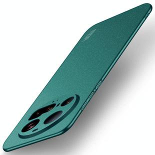 For Xiaomi 15 Ultra MOFI Fandun Series Frosted PC Ultra-thin All-inclusive Phone Case(Green)