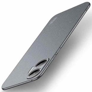 For Redmi Turbo4 Pro MOFI Fandun Series Frosted PC Ultra-thin All-inclusive Phone Case(Gray)