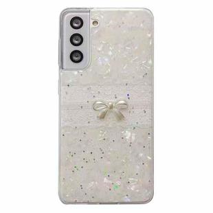 For Samsung Galaxy S23+ 5G Shell Pattern Bow TPU Phone Protective Case(Colorful)