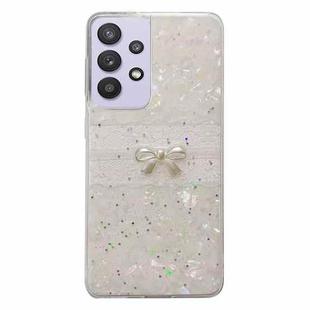 For Samsung Galaxy A32 5G Shell Pattern Bow TPU Phone Protective Case(Colorful)