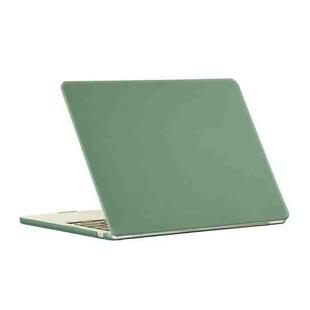For MacBook Air 15.3 (A2941) ENKAY Hat-Prince Matte Protective Case Cover Hard Shell(Dark Green)