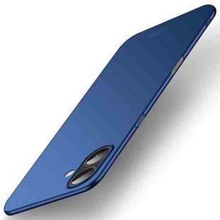 For iPhone 17 MOFI Frosted PC Ultra-thin Hard Phone Case(Blue)