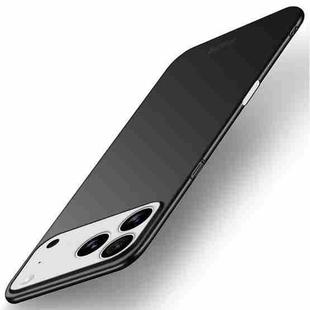 For iPhone 17 Pro MOFI Frosted PC Ultra-thin Hard Phone Case(Black)