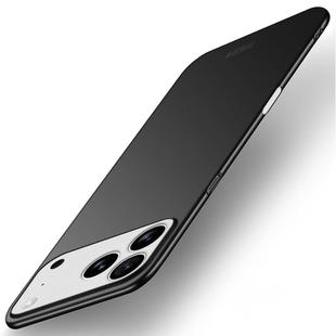 For iPhone 17 Pro Max MOFI Frosted PC Ultra-thin Hard Phone Case(Black)