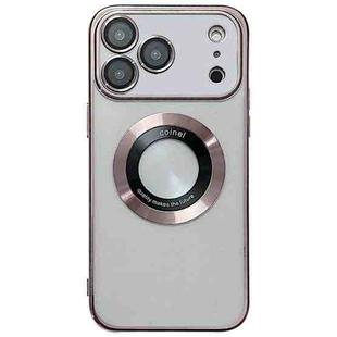 For iPhone 17 Pro Electroplating Magsafe TPU Phone Case(Rose)