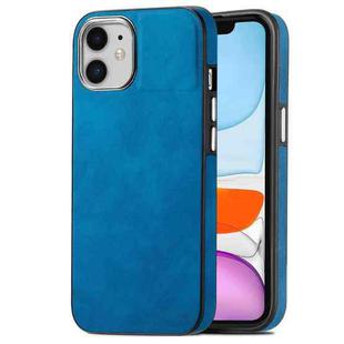 For iPhone 11 Skin-Feel Electroplating TPU Shockproof Phone Case(Blue)