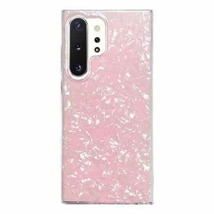For Samsung Galaxy Note10+ Shell Pattern TPU Protective Phone Case(Pink)