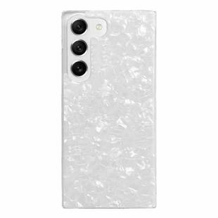 For Samsung Galaxy S22+ Shell Pattern TPU Protective Phone Case(White)