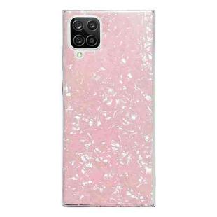 For Samsung Galaxy A12 5G Shell Pattern TPU Protective Phone Case(Pink)