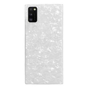 For Samsung Galaxy A41 Shell Pattern TPU Protective Phone Case(White)