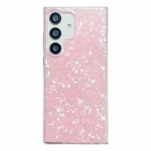 For Samsung Galaxy S23 FE 5G Shell Pattern TPU Protective Phone Case(Pink)