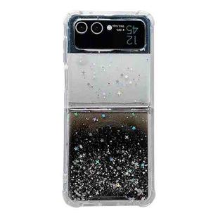 For Samsung Galaxy Z Flip5 Magsafe Glitter TPU Phone Protective Case(Black)