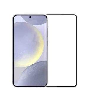 For Samsung Galaxy S25 5G PINWUYO 9H 3D Full Screen Explosion-proof Tempered Glass Film(Black)