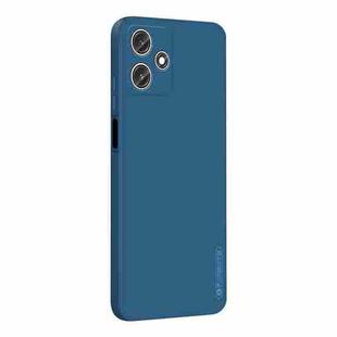 For Xiaomi Redmi 12 5G/Note 12R/Poco M6 Pro PINWUYO Sense Series Liquid Silicone TPU Phone Case(Blue)