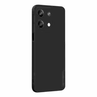 For Xiaomi Redmi Note 13 PINWUYO Sense Series Liquid Silicone TPU Phone Case(Black)