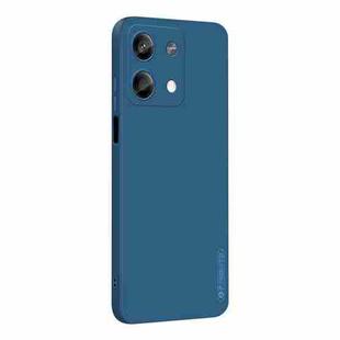 For Xiaomi Redmi Note 13 5G PINWUYO Sense Series Liquid Silicone TPU Phone Case(Blue)