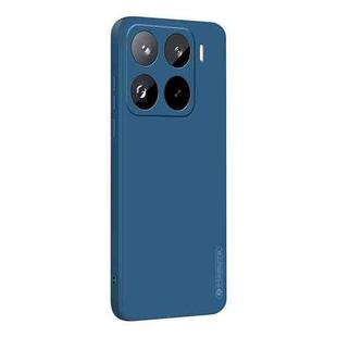 For Xiaomi 15 Pro PINWUYO Sense Series Liquid Silicone TPU Phone Case(Blue)