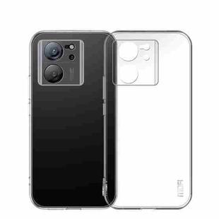 For Xiaomi 13T/13T Pro /Redmi K60 Ultra MOFI Ming Series Ultra-thin TPU Phone Case(Transparent)