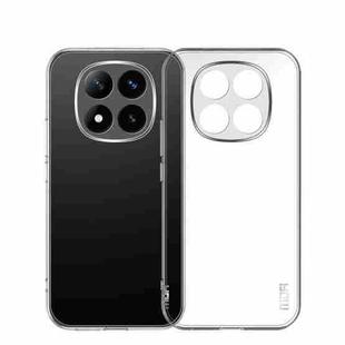 For Xiaomi Redmi Note 14 Pro+ 5G MOFI Ming Series Ultra-thin TPU Phone Case(Transparent)