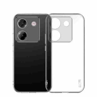 For Xiaomi Poco M7 Pro MOFI Ming Series Ultra-thin TPU Phone Case(Transparent)