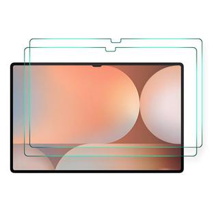 For Samsung Galaxy Tab S10 Ultra / S9 Ultra 2pcs ENKAY Hat-Prince 0.33mm Explosion-proof Tempered Glass Film