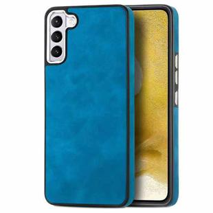For Samsung Galaxy A03 166mm Skin-Feel Electroplating TPU Shockproof Phone Case(Blue)