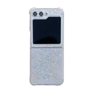 For Samsung Galaxy  Z Flip5 Glitter Sequins Epoxy TPU Phone Case(Colorful)