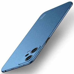 For Xiaomi Redmi Note 12 Pro Global MOFI Fandun Series Frosted PC Ultra-thin All-inclusive Phone Case(Blue)