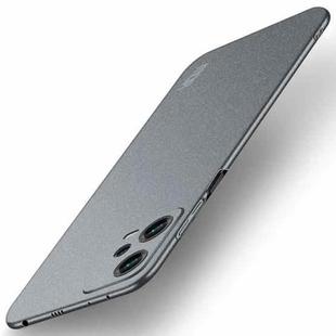 For Xiaomi Redmi Note 12 Pro Global MOFI Fandun Series Frosted PC Ultra-thin All-inclusive Phone Case(Gray)