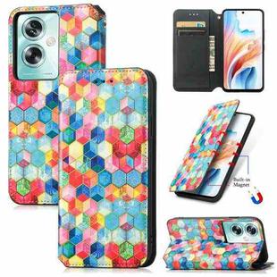 For OPPO A79 5G / A2 5G CaseNeo Colorful Magnetic Leather Phone Case(Magic Space)
