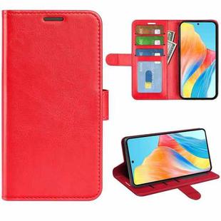 For OPPO A1 5G / A98 R64 Texture Horizontal Flip Leather Phone Case(Red)