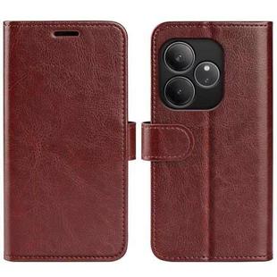 For OPPO A3 Pro Global R64 Texture Horizontal Flip Leather Phone Case(Brown)