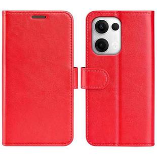 For OPPO Reno13 Pro 5G R64 Texture Horizontal Flip Leather Phone Case(Red)