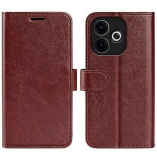 For OPPO A5 Pro Global 5G R64 Texture Horizontal Flip Leather Phone Case(Brown)