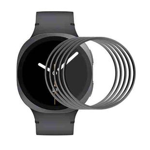 For Samsung Galaxy Watch8 40mm 5pcs ENKAY 3D Full Coverage Soft PC Edge PMMA HD Screen Film