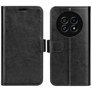 For Realme 13 Pro 5G R64 Texture Horizontal Flip Leather Phone Case(Black)