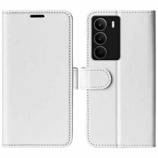 For Realme C71 4G R64 Texture Horizontal Flip Leather Phone Case(White)