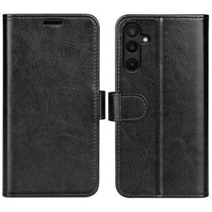 For Samsung Galaxy M16 / F16 R64 Texture Horizontal Flip Leather Phone Case(Black)