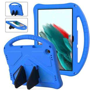For Samsung Galaxy Tab A9+ EVA Shockproof Tablet Case with Holder(Blue)