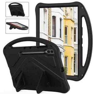 For Samsung Galaxy Tab S10 Ultra 14.6 EVA Shockproof Tablet Case with Holder(Black)