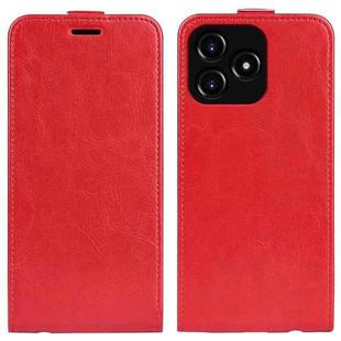 For Realme Narzo N53 R64 Texture Single Vertical Flip Leather Phone Case(Red)