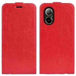 For Realme C67 4G R64 Texture Single Vertical Flip Leather Phone Case(Red)