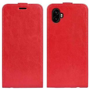 For Samsung Galaxy Xcover 7 Pro R64 Texture Vertical Flip Leather Phone Case(Red)